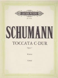 Schumann: Toccata in C major Opus 7 for Piano published by Peters